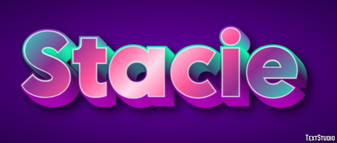 Stacie Text Effect