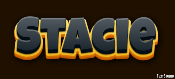 Stacie Text Effect