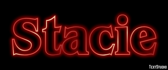 Stacie Text Effect