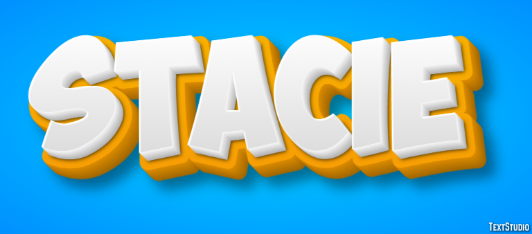 Stacie Text Effect