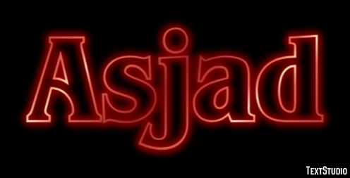 Asjad Text Effect