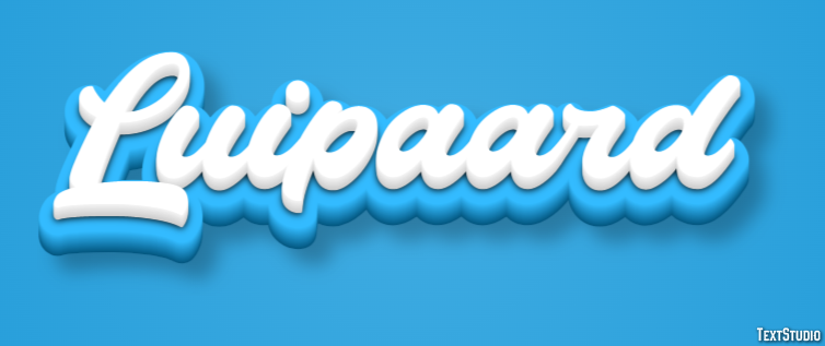 Luipaard Tekst Effect