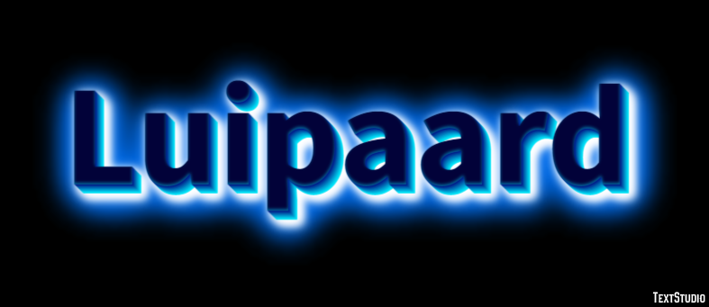 Luipaard Texteffekt
