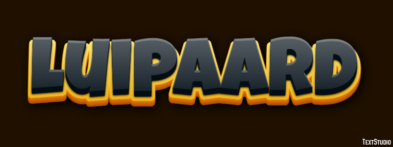 Luipaard Tekst Effect