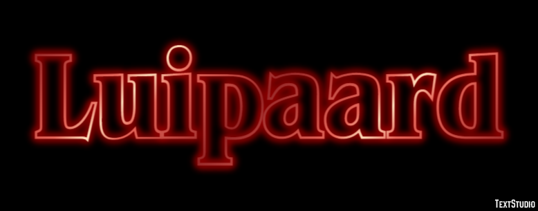 Luipaard Tekst Effect