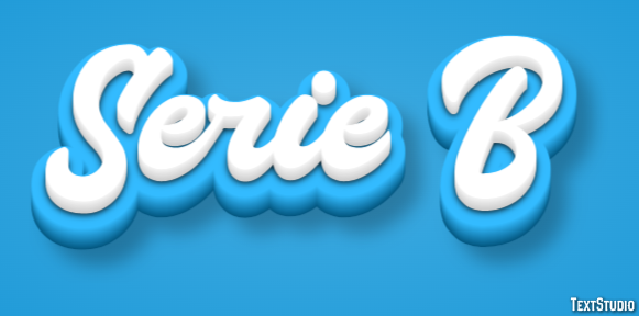 Serie B Effet de texte