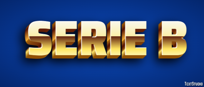 Serie B Effet de texte
