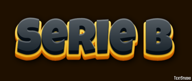 Serie B Effet de texte
