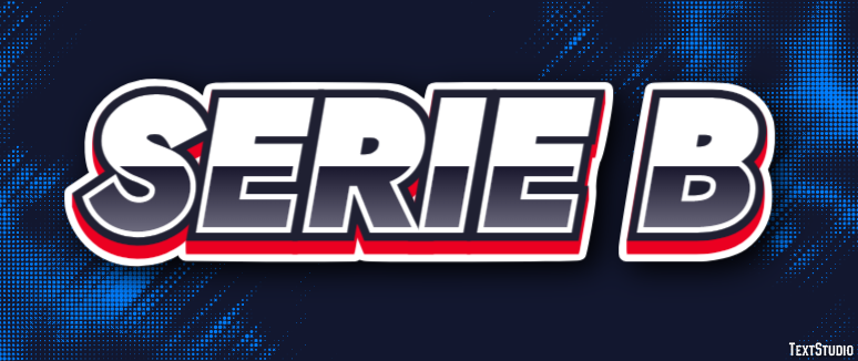 Serie B Effet de texte