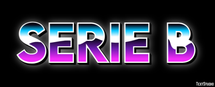 Serie B Effet de texte