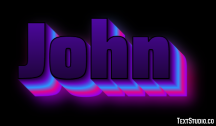 John Efecto de Texto