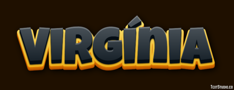 Virgínia Text Effect