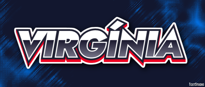 Virgínia Text Effect