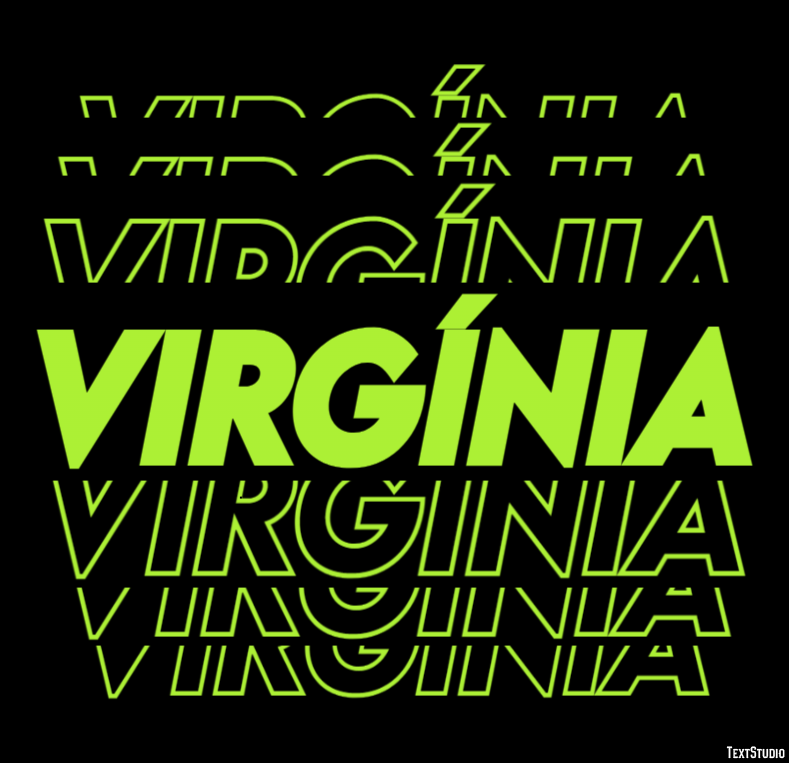 Virgínia Text Effect