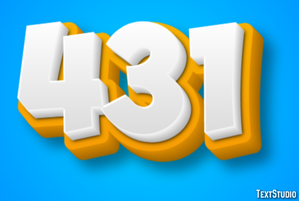 431 Text Effect
