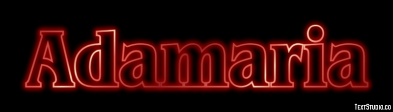 Adamaria Effet de texte