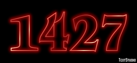 1427 テキスト効果