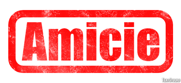 Amicie Efecto de Texto
