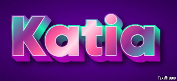 Katia Efecto de Texto
