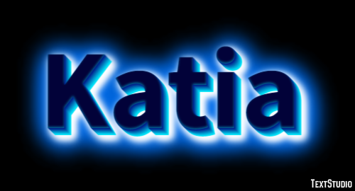 Katia Efecto de Texto