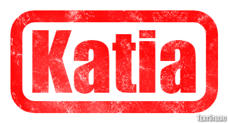 Katia Efecto de texto
