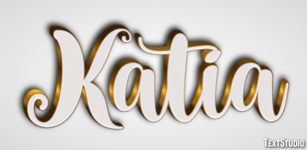 Katia Efecto de texto