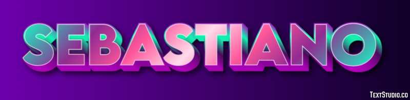 Sebastiano Effetto testo