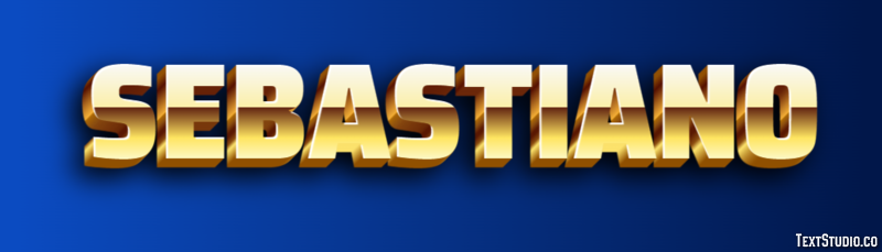 Sebastiano Effetto testo