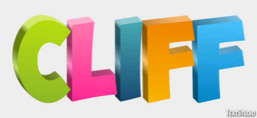 Cliff Tekst Effect