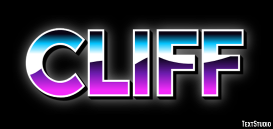 Cliff Tekst Effect