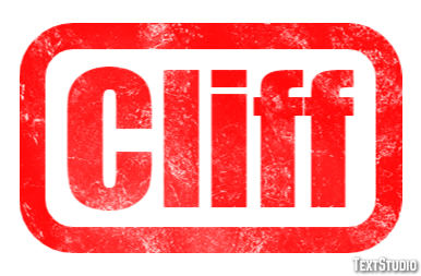Cliff Tekst Effect