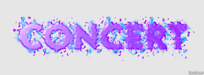 Concert Text Effect