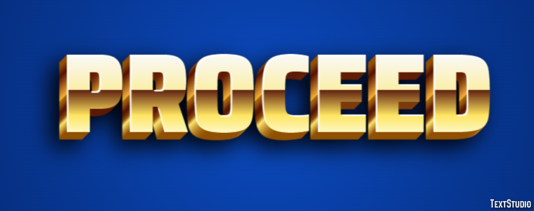 Proceed Efecto de Texto