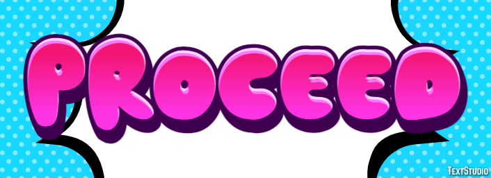 Proceed Texteffekt
