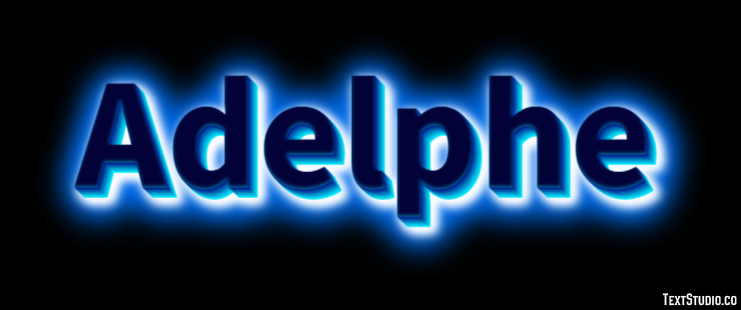 Adelphe Efekt tekstowy