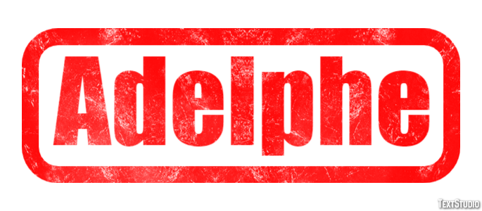 Adelphe Efekt tekstowy