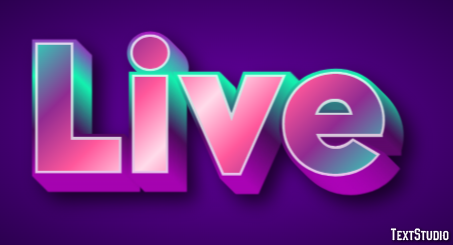 Live Text Effect