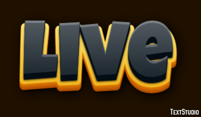Live Efekt tekstowy