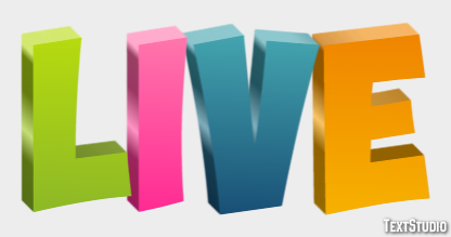Live Text Effect