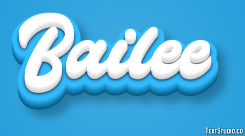 Bailee Text Effect