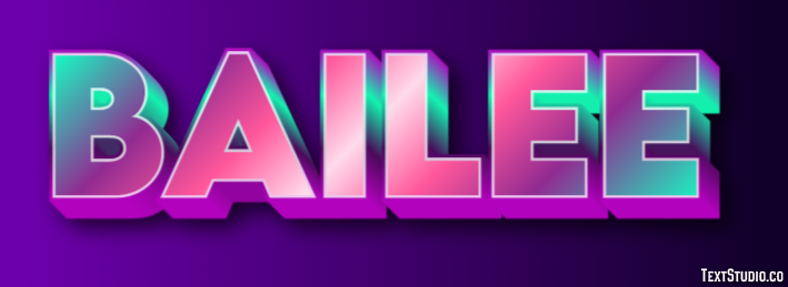 Bailee Text Effect