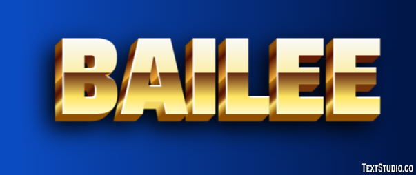 Bailee Text effect