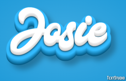 Josie Efekt tekstowy