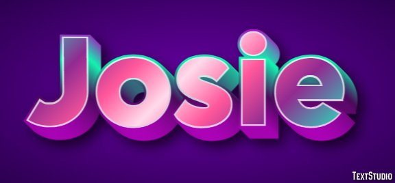 Josie Efekt tekstowy