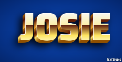 Josie Efekt tekstowy