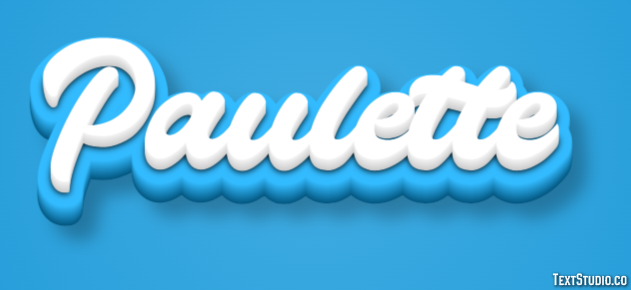 Paulette Text Effect