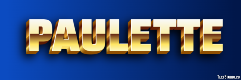 Paulette Text Effect