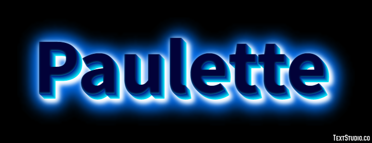 Paulette Text Effect