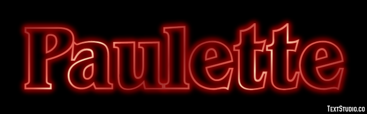 Paulette Text Effect