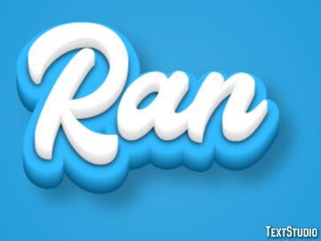 Ran Effetto testo